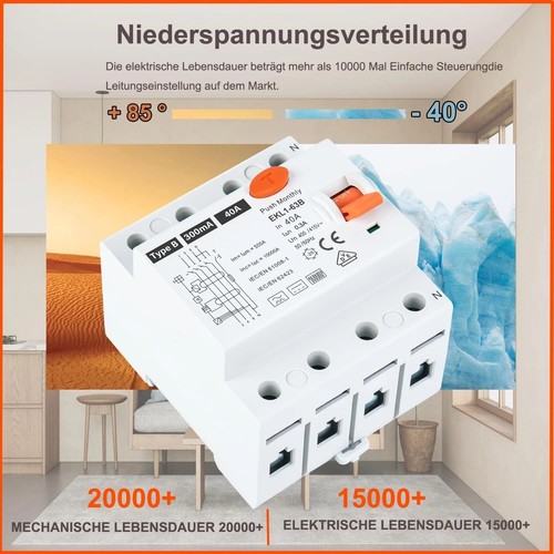Fehlerstromschutzschalter - fi,