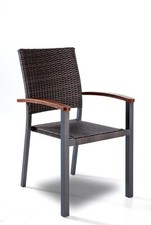 Geflecht-Stapelstuhl "Genua" -