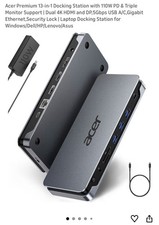 Acer Premium 13-in-1 Docking
