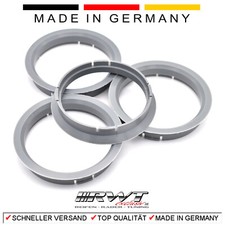 4 Zentrierringe 72,5 x 66,1