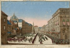 Antiker Stadtbild Druck - Ein