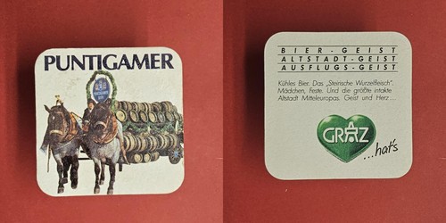 Puntigamer grünes herz - grünes,