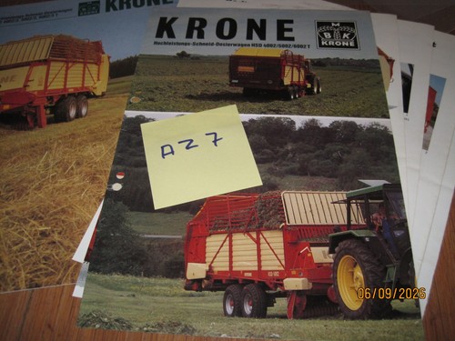Prospekt krone ladewagen - ladewagen, (az7)