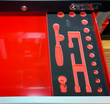KS TOOLS 1/3 SCS Systemeinlage für 3/8" Steckschlüssel-Satz, 17-tlg. Leer
