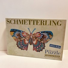 Weltbild - 1013 Teile Puzzle - Schmetterling - Silhouette - NEU