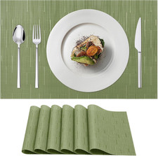 6er Set Tischsets Abwaschbar