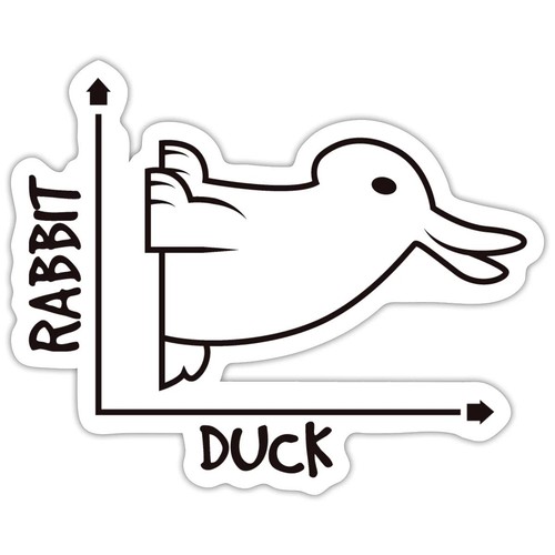 Rabbit duck hase - hase, ente
