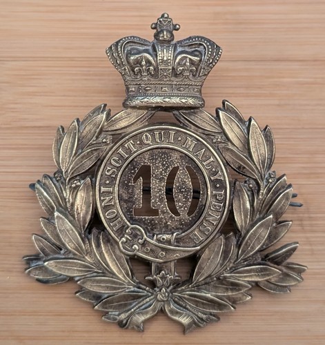Victorian 10th regiment - 10th,