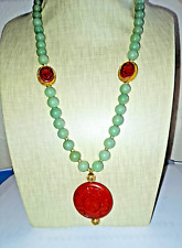 Grüne Jadekette mit