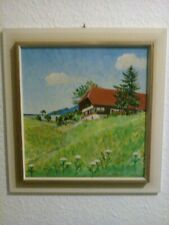 Ölgemälde Schwarzwaldhaus