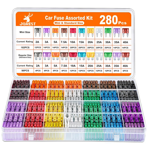 280pcs kfz sicherung set 182 - 280pcs,
