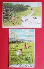 2 x Künstler AK von MAILICK