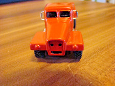 OLDTIMER  LKW Pritsche rot mit Ersatzrad Sammlungsauflösung