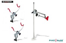 Amiaud 65cm Geberstange + 2 Stück 70MM Klemm-Rutenhalter Boot  Made in France