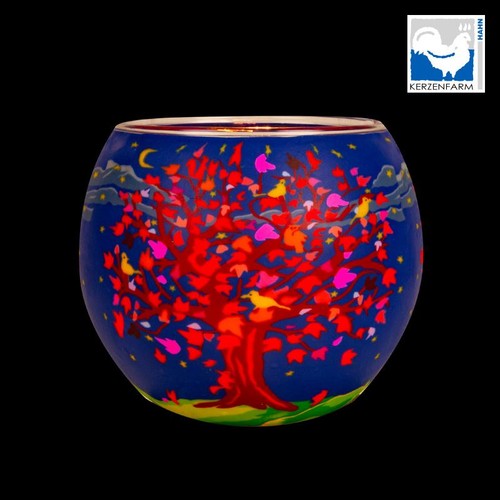 Leuchtglas windlicht glas - leuchtglas,