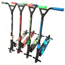 Stunt Scooter Kinder Erwachsene Fixed Bar Pro Push Kick 360 Grad Rad Trick Street