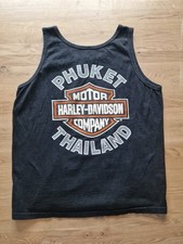 Vintage Harley Davidson Tank Top Phuket Thailand Rare