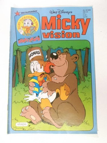 Mickyvision 1986 heft ehapa - 1986,