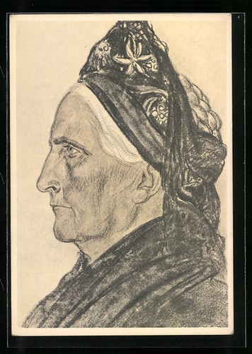 German künstler ak - german, ww