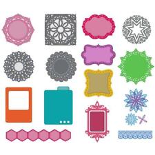 Stanzschablone Ornamente Zierdeckchen Tags Bordüren, Couture Creations