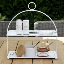 Gewürzetagere WHITE weiß aus