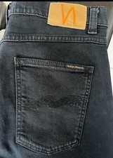 Nudie Herren Jeans co W31/34 Lean Dean Black Skies ungetragen