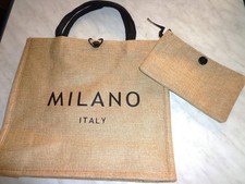 Jute Einkaufs Taschen Set -