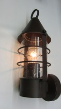 Vintage BEGA 1078 Boom Außen Laterne Wandlampe Kupfer Lampe '70er
