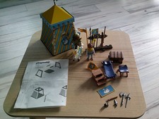 Playmobil 3654 Schwanenritter Turnierzelt Ritter komplett mit Anleitung