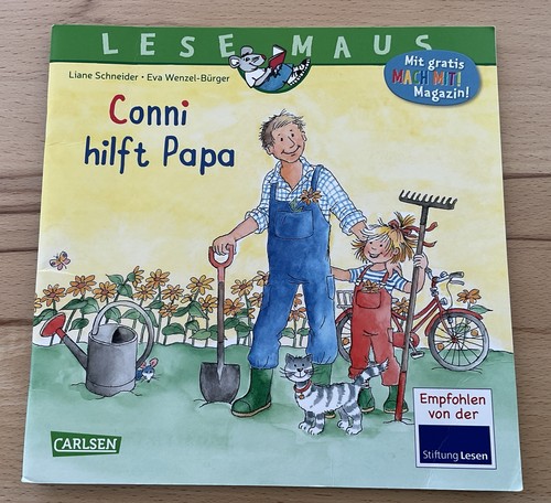 Lesemaus 191 conni hilft - hilft, papa