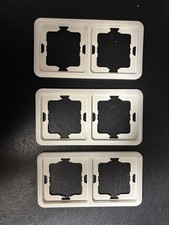 Siemens Schalterprogramm 2fach Rahmen Delta Weiß 5TG1812 1 St.