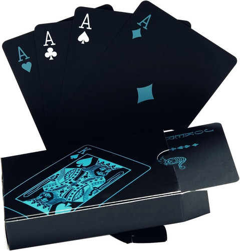 Schwarze spielkarten - schwarze,
