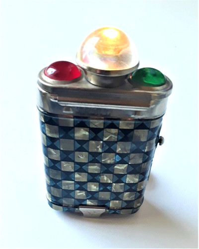 Perlmutt retro flachlampe - perlmutt,