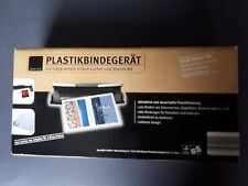 Monolith PLASTIKBINDEGERÄT  inkl. Starter-Kit intergrierter 4-fach-Locher OVP