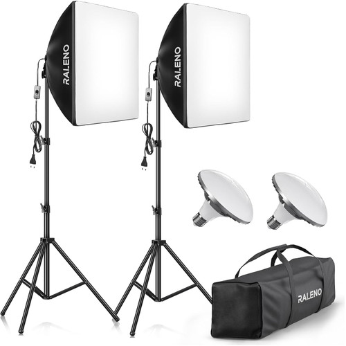 Softbox set led 50 x - 50,