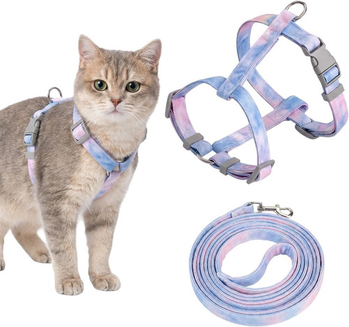 Katzengeschirr set mit leine - set,
