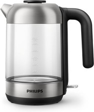 Philips Series 5000 1,7L 2200W Wasserkocher - Transparent HD9339/80 360°-Basis