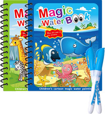 2er Set Wasser Malbuch mit