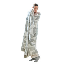 Ibena Bio Wohndecke "Kareli" Baumwolle