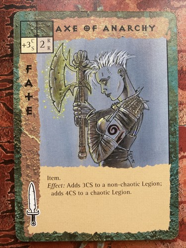Blood wars ccg 1995 axe - blood, /