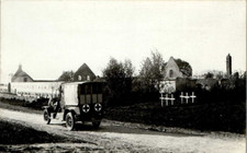 FOTO AK AUTO OLDTIMER KRANKENWAGEN ROTES KREUZ 1914-1918