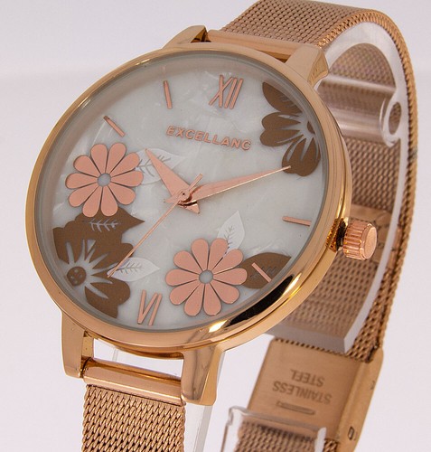 Damenuhr excellanc farbe rose - damenuhr,