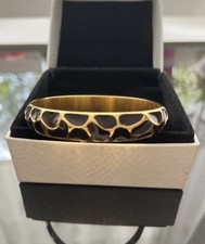 Cavalli Enamel Bangle, Gold