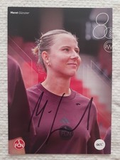 Autogrammkarte Meret Günster