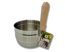 Edelstahl Sauna Kübel mit