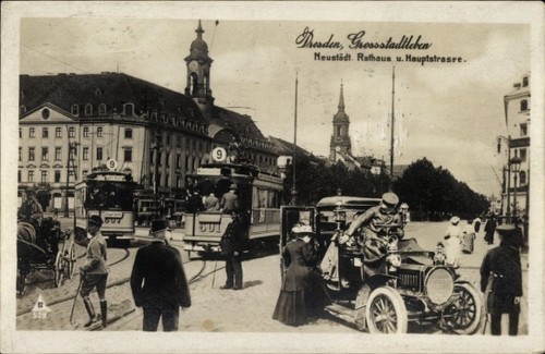 Dresden neustädter - ak, dresden,