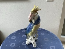 Großer Porzellan Kakadu Karl Ens Volkstedt