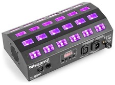 BeamZ "BUV463" 24x 3 Watt UV Schwarzlicht LED DMX Fluter Scheinwerfer Licht
