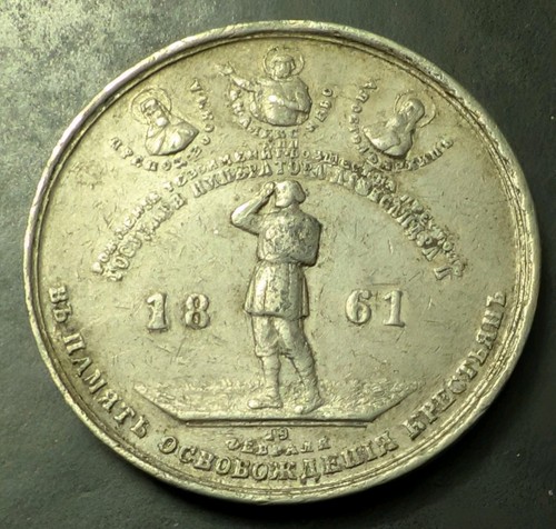 Russland medaille 1861 - russland,