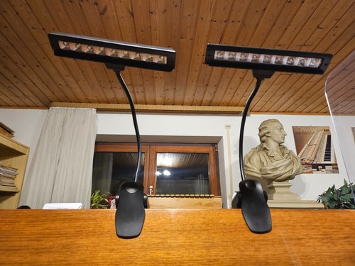 Led notenpult leuchte showlite - notenpult,